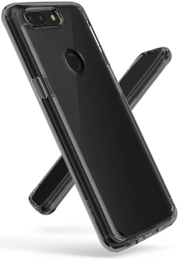 Ringke Fusion OnePlus 5T Hoesje Smoke Black afbeelding 4