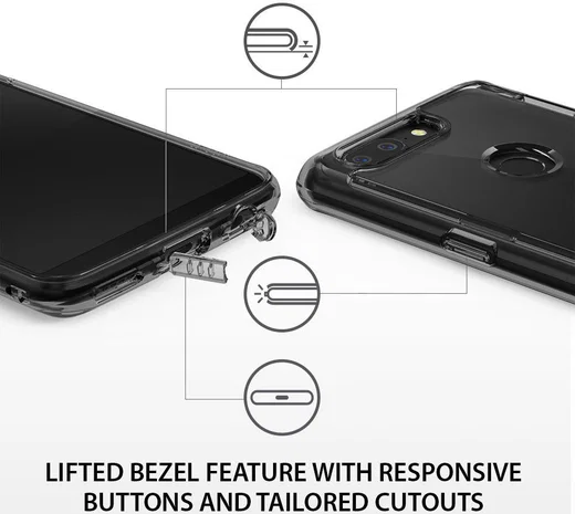 Ringke Fusion OnePlus 5T Hoesje Smoke Black afbeelding 5