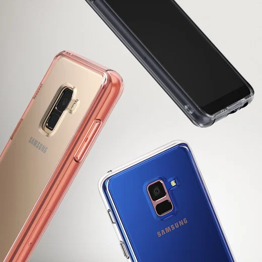 Ringke Fusion Samsung Galaxy A8 2018 Hoesje Doorzichtig Clear afbeelding 7
