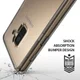 Ringke Fusion Samsung Galaxy A8 2018 Hoesje Doorzichtig Smoke Black afbeelding 5