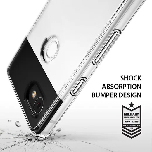 Ringke Fusion Google Pixel 2 XL Hoesje Transparant afbeelding 5