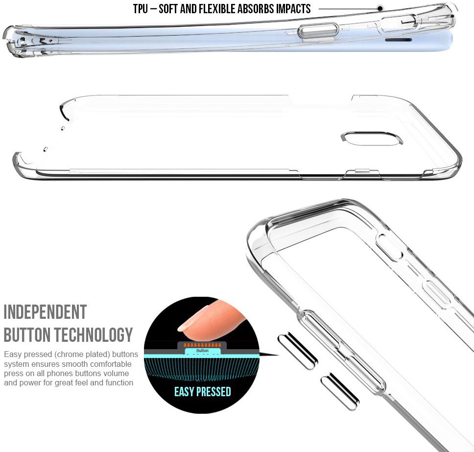 Samsung Galaxy J5 (2017)  Hoesje Armor Backcover Transparant afbeelding 4