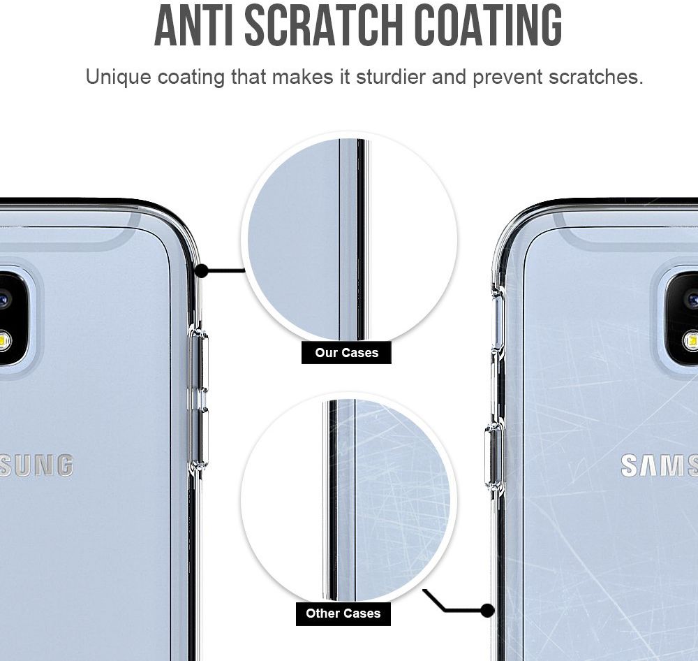 Samsung Galaxy J5 (2017)  Hoesje Armor Backcover Transparant afbeelding 5