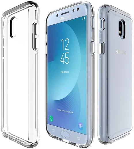 Samsung Galaxy J7 (2017)  Hoesje Armor Backcover Transparant afbeelding 3