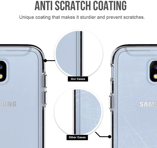 Samsung Galaxy J7 (2017)  Hoesje Armor Backcover Transparant afbeelding 6