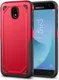 Samsung Galaxy J7 (2017) Stevig Hybride Hoesje Rood afbeelding 1