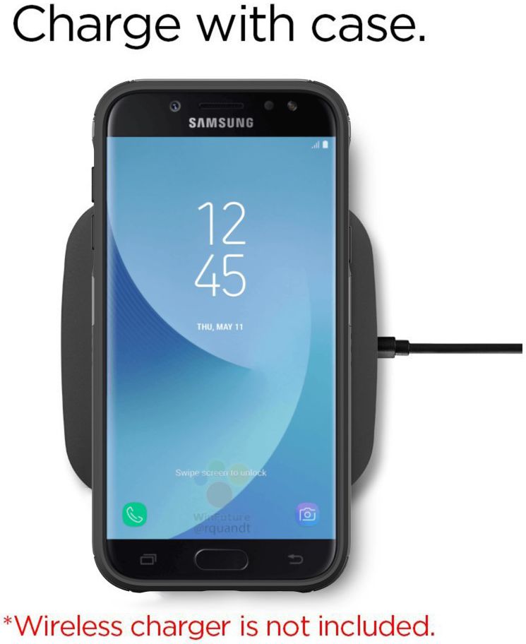 Samsung Galaxy J5 (2017) Stevig Hybride Hoesje Zwart afbeelding 9