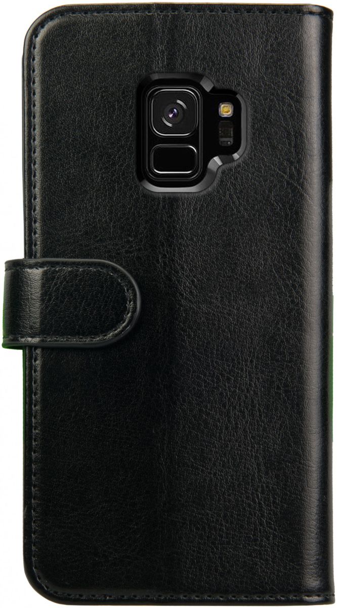 Rosso Element Samsung Galaxy S9 Hoesje Book Cover Zwart afbeelding 2