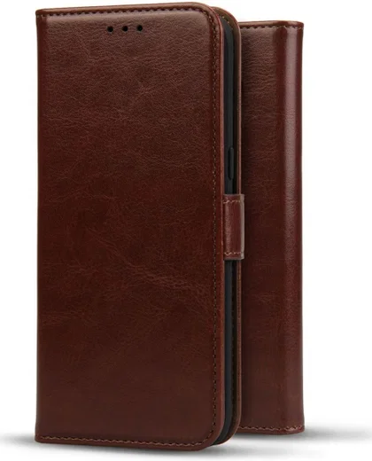Rosso Element Samsung Galaxy S9 Hoesje Book Cover Bruin afbeelding 2