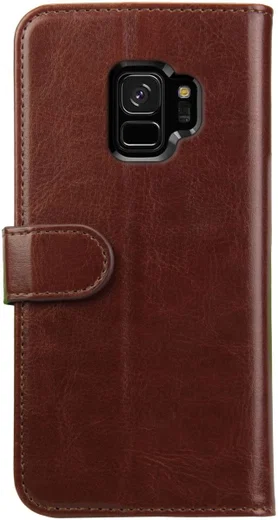 Rosso Element Samsung Galaxy S9 Hoesje Book Cover Bruin afbeelding 5
