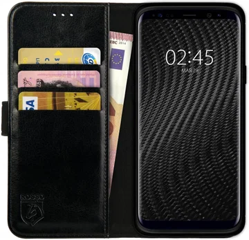 Rosso Element Samsung Galaxy S9 Plus Hoesje Book Cover Zwart
