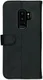 Rosso Deluxe Samsung Galaxy S9 Plus Hoesje Echt Leer Book Case Zwart afbeelding 5