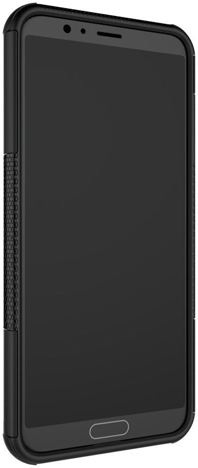 Honor View 10 Hybride Kickstand Hoesje Zwart afbeelding 10