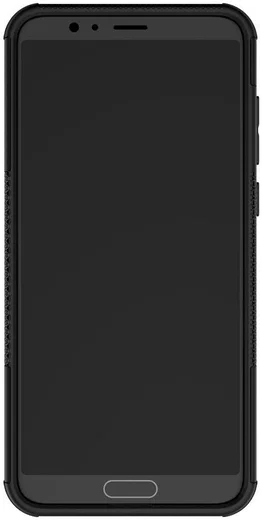 Honor View 10 Hybride Kickstand Hoesje Zwart afbeelding 8