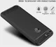Huawei P Smart Geborsteld TPU Hoesje Zwart afbeelding 4