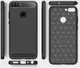 Huawei P Smart Geborsteld TPU Hoesje Zwart afbeelding 13