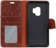 Samsung Galaxy S9 Lederen Portemonnee Hoesje Bruin afbeelding 8