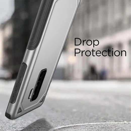 Samsung Galaxy S9+ Hybride Rugged Armor - Zilver afbeelding 3