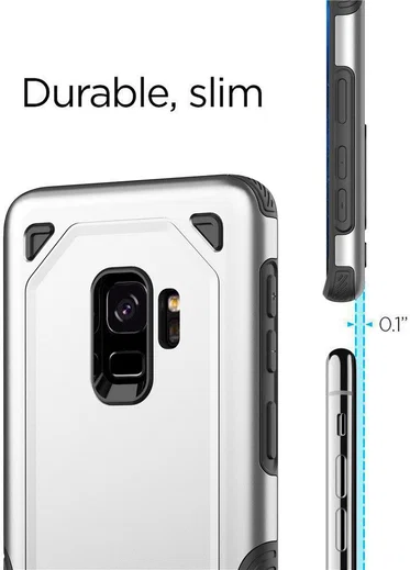 Samsung Galaxy S9+ Hybride Rugged Armor - Grijs afbeelding 6