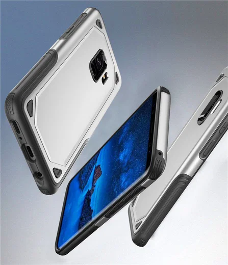 Samsung Galaxy S9+ Hybride Rugged Armor - Grijs afbeelding 8