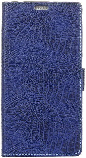 Sony Xperia XA2 Flip Hoesje met Standaard Donker Blauw afbeelding 1