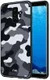 Samsung Galaxy S9 Hybride Hoesje met Camouflage Grijs afbeelding 1