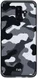 Samsung Galaxy S9 Hybride Hoesje met Camouflage Grijs afbeelding 4
