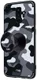 Samsung Galaxy S9 Hybride Hoesje met Camouflage Grijs afbeelding 2