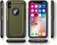 Apple iPhone X Hybride Rugged Armor - Groen afbeelding 5