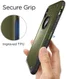Apple iPhone X Hybride Rugged Armor - Groen afbeelding 7