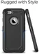 Apple iPhone 8 / 7 Hybride Rugged Armor - Zwart afbeelding 4