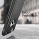 Apple iPhone 8 / 7 Hybride Rugged Armor - Zwart afbeelding 5