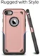 Apple iPhone 8 / 7 Hybride Rugged Armor - Roze Goud afbeelding 4