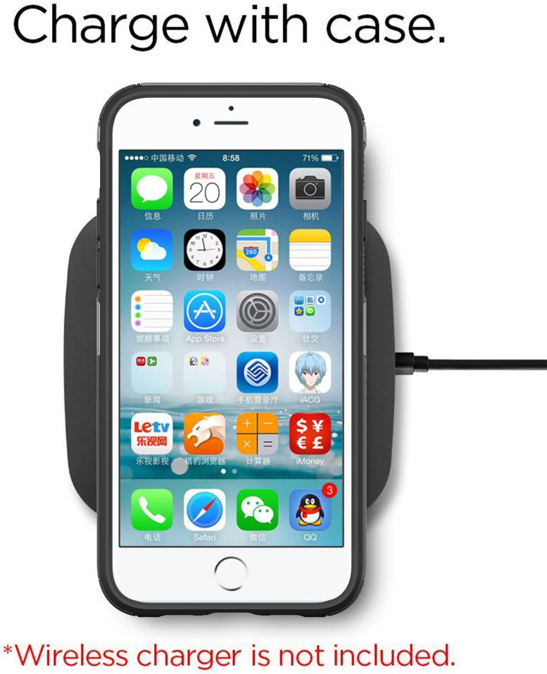 Apple iPhone 8 / 7 Hybride Rugged Armor - Leger Groen afbeelding 3