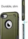 Apple iPhone 8 / 7 Hybride Rugged Armor - Leger Groen afbeelding 9