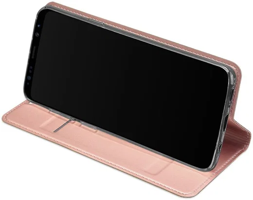 Dux Ducis Samsung Galaxy S9 Plus Premium Bookcase Hoesje Roze Goud afbeelding 5