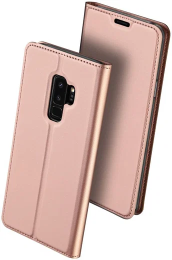Dux Ducis Samsung Galaxy S9 Plus Premium Bookcase Hoesje Roze Goud afbeelding 6