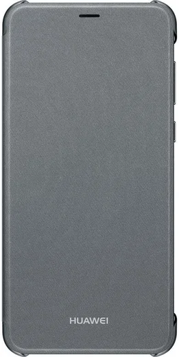 Huawei P Smart Originele flip cover zwart afbeelding 2