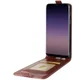 Samsung Galaxy A8 (2018) Verticaal Flip Hoesje Bruin afbeelding 8