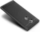 Sony Xperia XA2 Ultra Geborsteld TPU Hoesje Zwart afbeelding 2