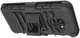 Samsung Galaxy A8 (2018) Hybride Hoesje met Riemclip Zwart afbeelding 4