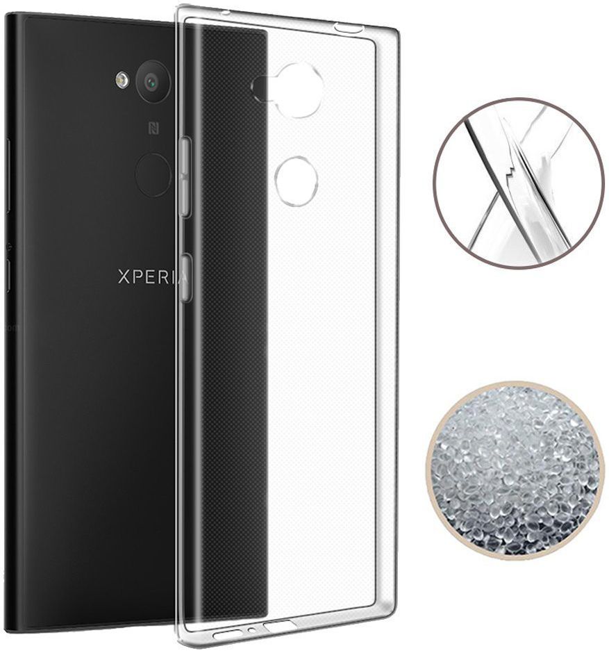 Sony Xperia L2 Transparant Hoesje afbeelding 1