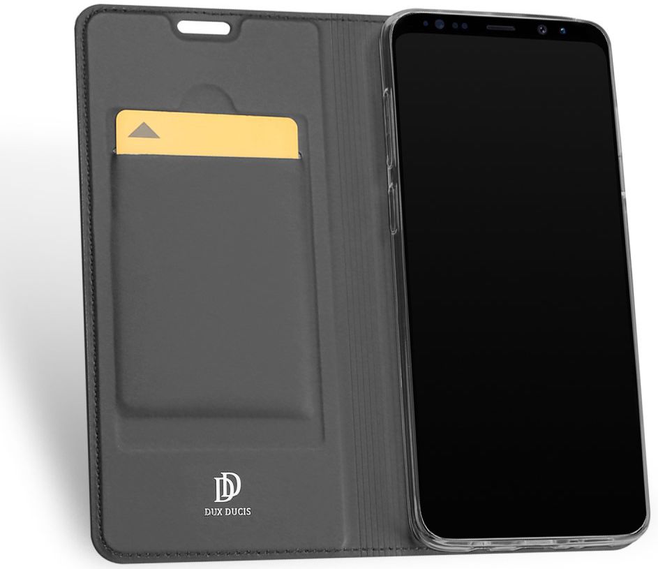 Dux Ducis Samsung Galaxy S9 Premium Bookcase Grijs afbeelding 2