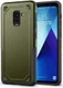 Samsung Galaxy A8 (2018) Hybride Rugged Armor Hoesje Groen afbeelding 1