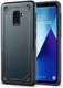 Samsung Galaxy A8 (2018) Hybride Rugged Armor Hoesje Donker Blauw afbeelding 1