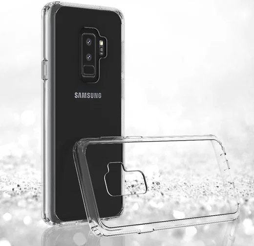 Samsung Galaxy S9 Plus Hoesje met Bumper Transparant afbeelding 8