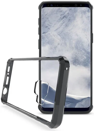 Samsung Galaxy S9 Hybrid Armor Backcover Zwart afbeelding 3
