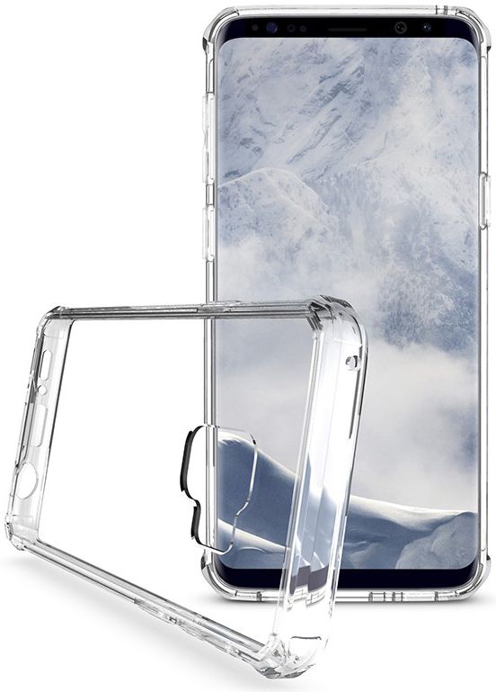 Samsung Galaxy S9 Hybrid Armor Backcover Transparant afbeelding 3