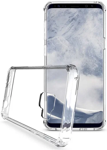 Samsung Galaxy S9 Hybrid Armor Backcover Transparant afbeelding 3