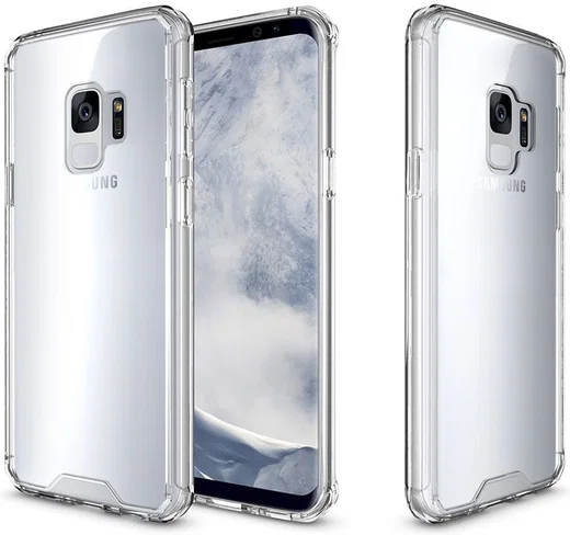 Samsung Galaxy S9 Hybrid Armor Backcover Transparant afbeelding 6